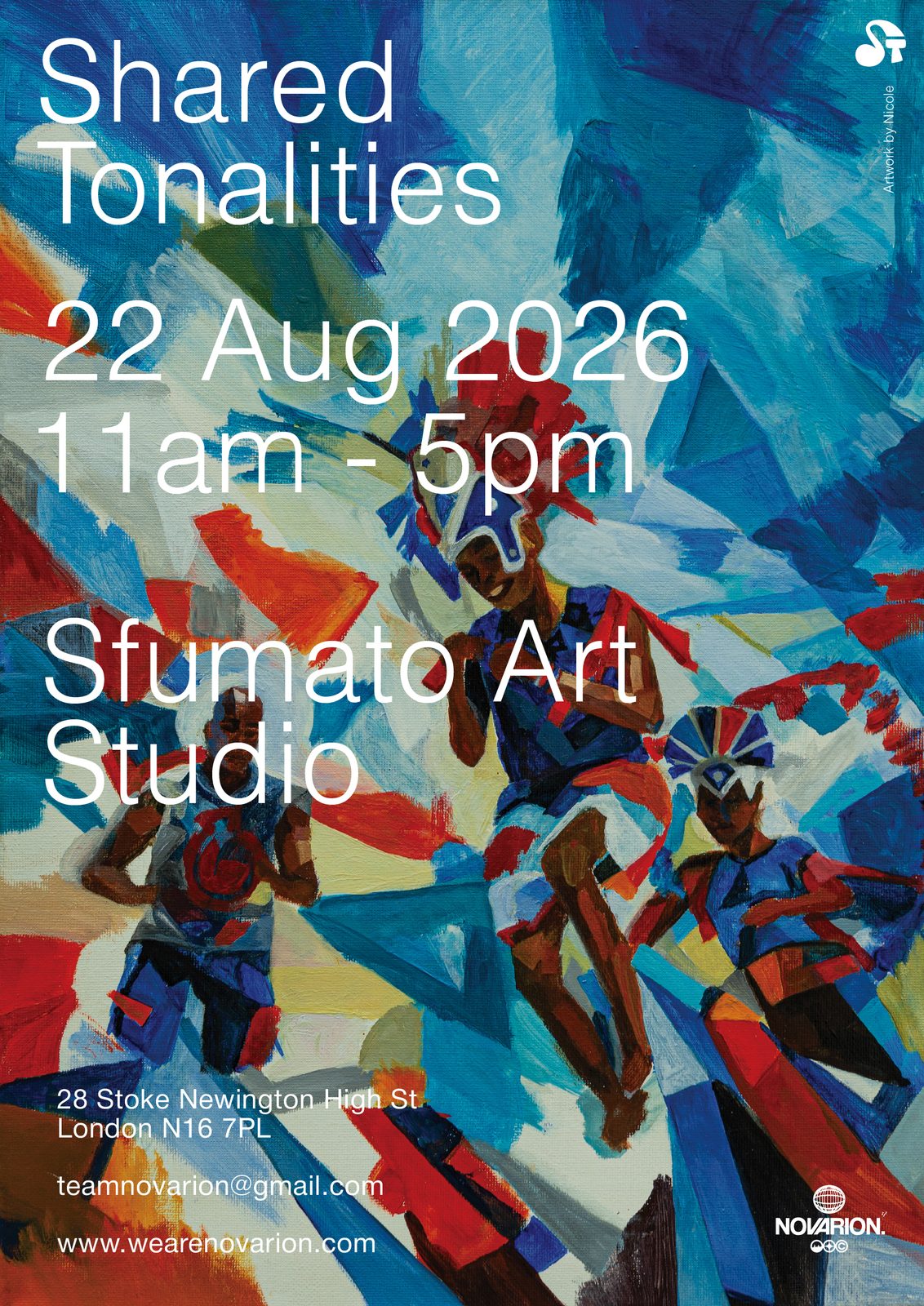 Shared Tonalities exhibition poster